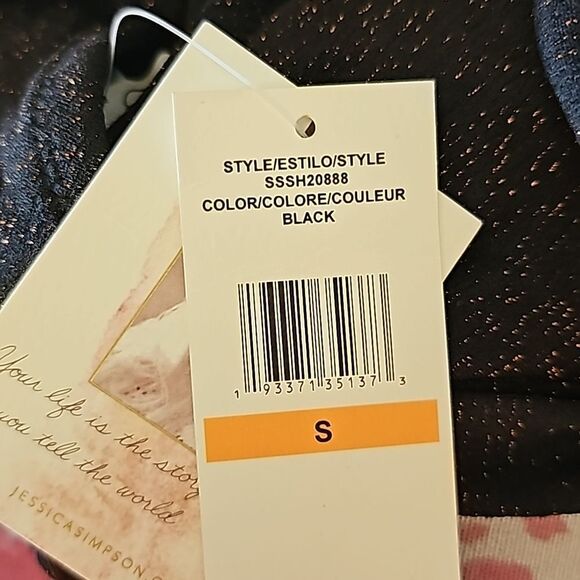 Jessica Simpson sparkling fabricShining Star O-Ring One-Piece women's Swimsuit - Picture 12 of 16